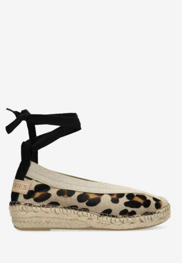 Espadrille Palma Kimono Leopard Bruin