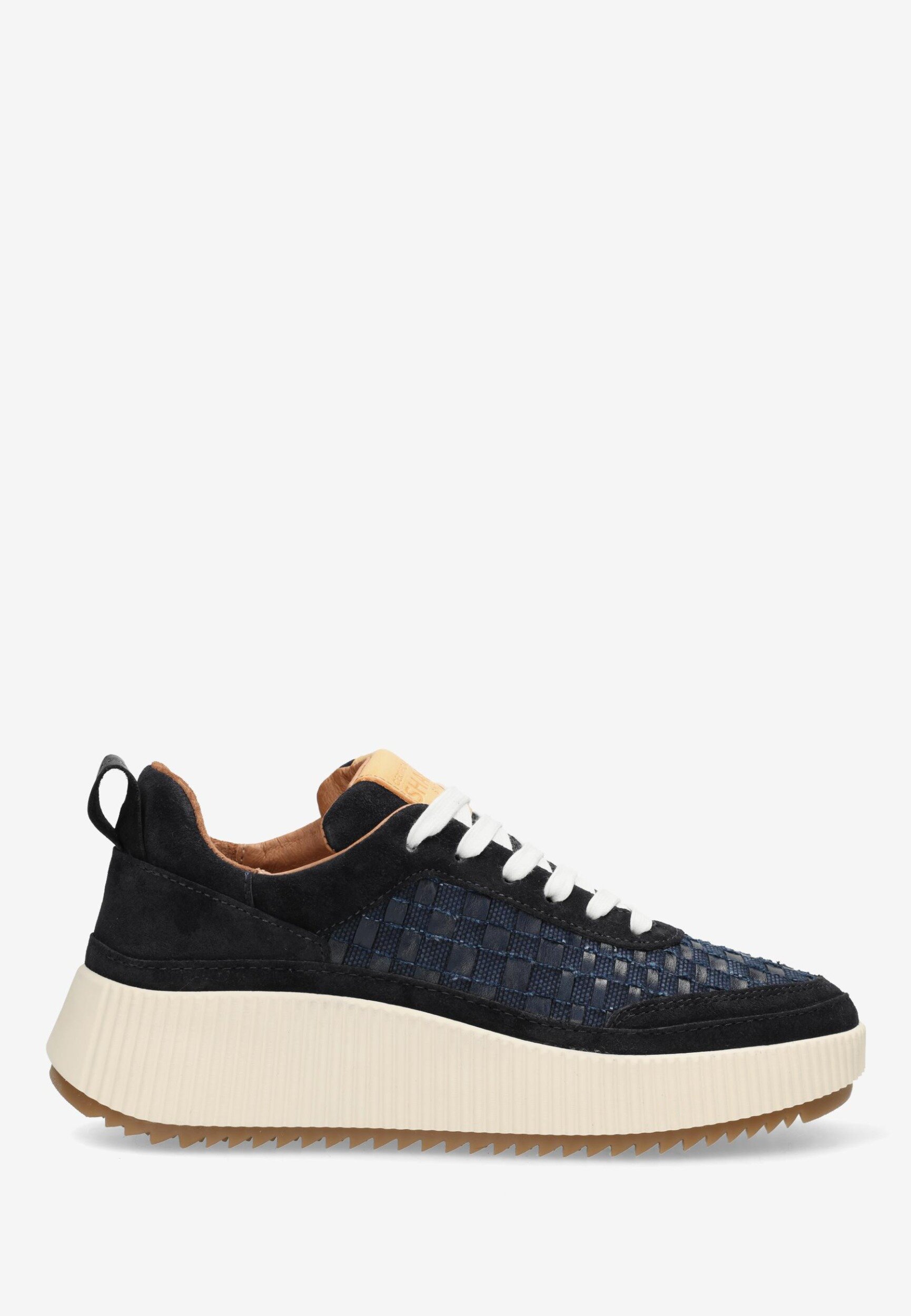 Shabbies Amsterdam Sneaker Chavi Lua Donkerblauw