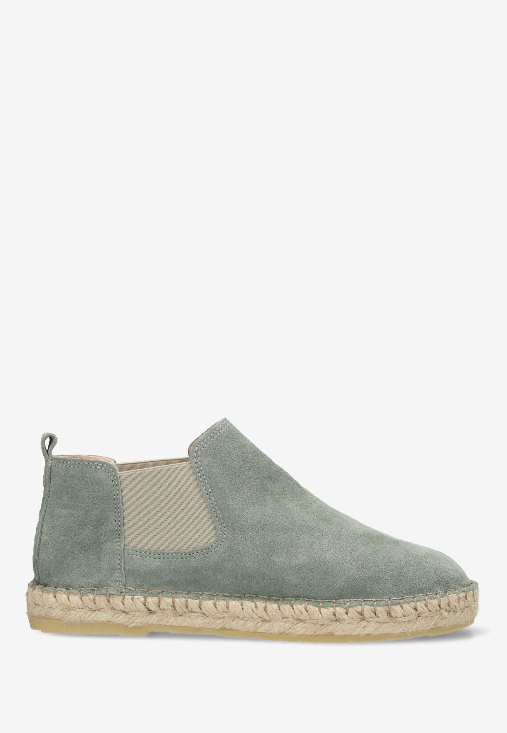 Shabbies Amsterdam Espadrille Elche Chelsea Sage Groen